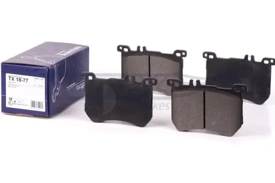 Bremsbelagsatz, Scheibenbremse Vorderachse TOMEX Brakes TX 18-77 Bild Bremsbelagsatz, Scheibenbremse Vorderachse TOMEX Brakes TX 18-77