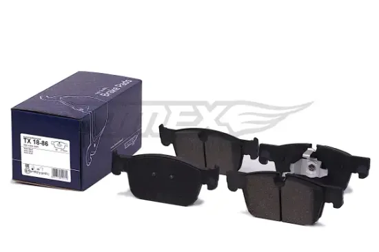 Bremsbelagsatz, Scheibenbremse Vorderachse TOMEX Brakes TX 18-86 Bild Bremsbelagsatz, Scheibenbremse Vorderachse TOMEX Brakes TX 18-86