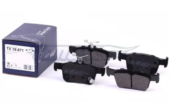 Bremsbelagsatz, Scheibenbremse Hinterachse TOMEX Brakes TX 18-871 Bild Bremsbelagsatz, Scheibenbremse Hinterachse TOMEX Brakes TX 18-871