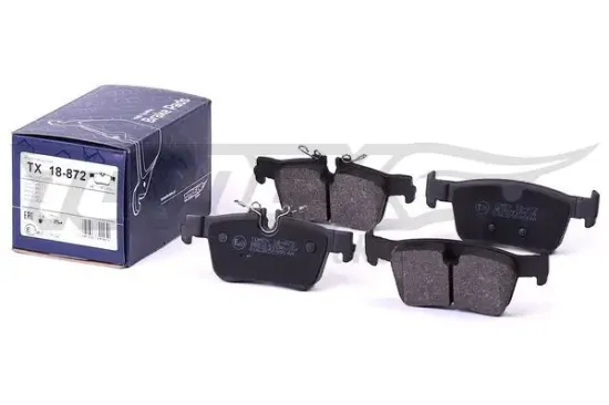 Bremsbelagsatz, Scheibenbremse Hinterachse TOMEX Brakes TX 18-872 Bild Bremsbelagsatz, Scheibenbremse Hinterachse TOMEX Brakes TX 18-872