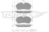 Bremsbelagsatz, Scheibenbremse Hinterachse TOMEX Brakes TX 18-92 Bild Bremsbelagsatz, Scheibenbremse Hinterachse TOMEX Brakes TX 18-92