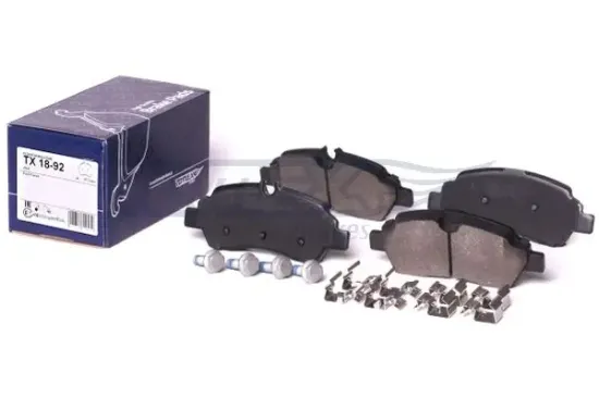 Bremsbelagsatz, Scheibenbremse Hinterachse TOMEX Brakes TX 18-92 Bild Bremsbelagsatz, Scheibenbremse Hinterachse TOMEX Brakes TX 18-92