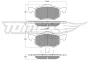 Bremsbelagsatz, Scheibenbremse TOMEX Brakes TX 18-93