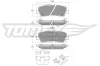 Bremsbelagsatz, Scheibenbremse Hinterachse TOMEX Brakes TX 18-97 Bild Bremsbelagsatz, Scheibenbremse Hinterachse TOMEX Brakes TX 18-97