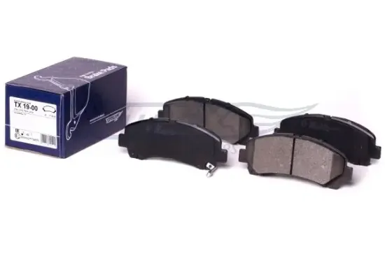 Bremsbelagsatz, Scheibenbremse Vorderachse TOMEX Brakes TX 19-00 Bild Bremsbelagsatz, Scheibenbremse Vorderachse TOMEX Brakes TX 19-00