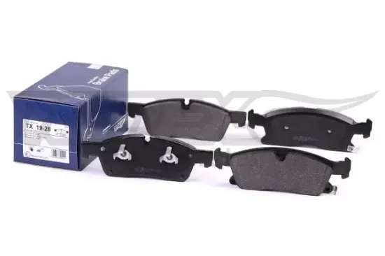 Bremsbelagsatz, Scheibenbremse Vorderachse TOMEX Brakes TX 19-28 Bild Bremsbelagsatz, Scheibenbremse Vorderachse TOMEX Brakes TX 19-28