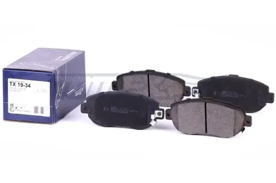 Bremsbelagsatz, Scheibenbremse Vorderachse TOMEX Brakes TX 19-34 Bild Bremsbelagsatz, Scheibenbremse Vorderachse TOMEX Brakes TX 19-34