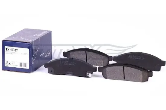 Bremsbelagsatz, Scheibenbremse Vorderachse TOMEX Brakes TX 19-37 Bild Bremsbelagsatz, Scheibenbremse Vorderachse TOMEX Brakes TX 19-37