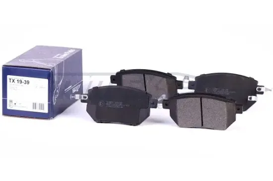Bremsbelagsatz, Scheibenbremse Vorderachse TOMEX Brakes TX 19-39 Bild Bremsbelagsatz, Scheibenbremse Vorderachse TOMEX Brakes TX 19-39