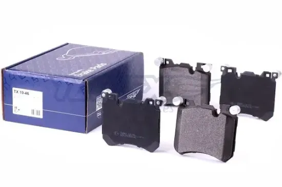 Bremsbelagsatz, Scheibenbremse Vorderachse TOMEX Brakes TX 19-46 Bild Bremsbelagsatz, Scheibenbremse Vorderachse TOMEX Brakes TX 19-46
