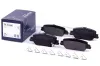 Bremsbelagsatz, Scheibenbremse Hinterachse TOMEX Brakes TX 19-66 Bild Bremsbelagsatz, Scheibenbremse Hinterachse TOMEX Brakes TX 19-66