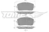 Bremsbelagsatz, Scheibenbremse Vorderachse TOMEX Brakes TX 19-71