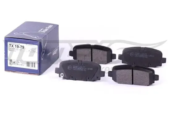 Bremsbelagsatz, Scheibenbremse Hinterachse TOMEX Brakes TX 19-79 Bild Bremsbelagsatz, Scheibenbremse Hinterachse TOMEX Brakes TX 19-79