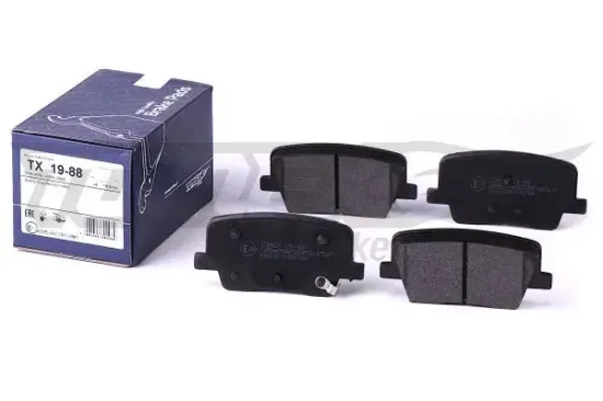 Bremsbelagsatz, Scheibenbremse Hinterachse TOMEX Brakes TX 19-88 Bild Bremsbelagsatz, Scheibenbremse Hinterachse TOMEX Brakes TX 19-88