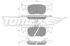 Bremsbelagsatz, Scheibenbremse Hinterachse TOMEX Brakes TX 19-89 Bild Bremsbelagsatz, Scheibenbremse Hinterachse TOMEX Brakes TX 19-89