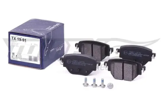 Bremsbelagsatz, Scheibenbremse Hinterachse TOMEX Brakes TX 19-91 Bild Bremsbelagsatz, Scheibenbremse Hinterachse TOMEX Brakes TX 19-91