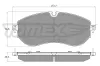 Bremsbelagsatz, Scheibenbremse Vorderachse TOMEX Brakes TX 19-96 Bild Bremsbelagsatz, Scheibenbremse Vorderachse TOMEX Brakes TX 19-96