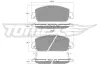 Bremsbelagsatz, Scheibenbremse Vorderachse TOMEX Brakes TX 19-98