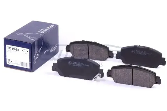 Bremsbelagsatz, Scheibenbremse Vorderachse TOMEX Brakes TX 19-98 Bild Bremsbelagsatz, Scheibenbremse Vorderachse TOMEX Brakes TX 19-98