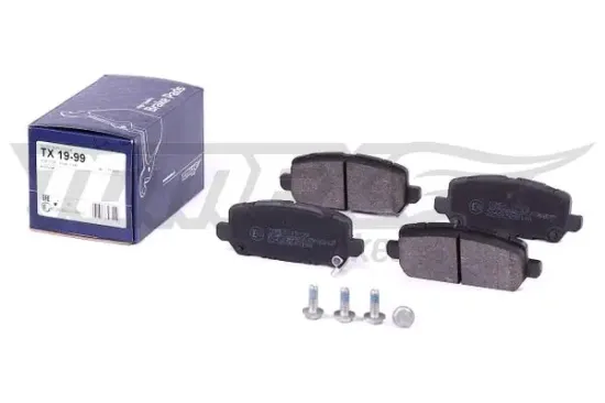 Bremsbelagsatz, Scheibenbremse Hinterachse TOMEX Brakes TX 19-99 Bild Bremsbelagsatz, Scheibenbremse Hinterachse TOMEX Brakes TX 19-99