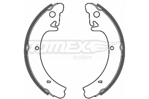 Bremsbackensatz TOMEX Brakes TX 20-09