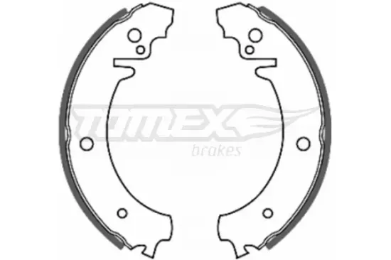 Bremsbackensatz TOMEX Brakes TX 20-11 Bild Bremsbackensatz TOMEX Brakes TX 20-11