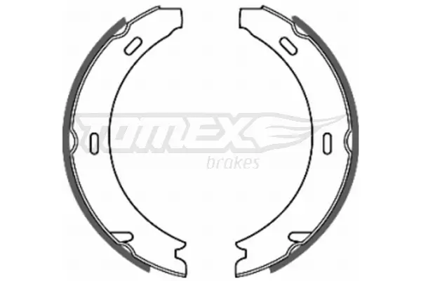 Bremsbackensatz TOMEX Brakes TX 20-37