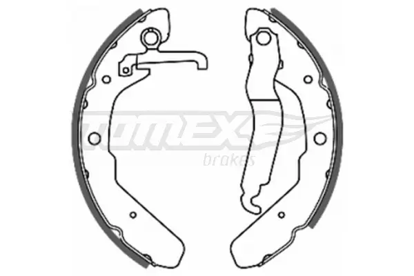 Bremsbackensatz TOMEX Brakes TX 20-48