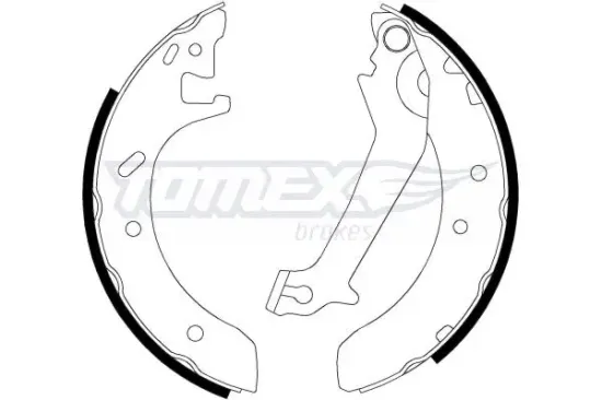 Bremsbackensatz TOMEX Brakes TX 20-51 Bild Bremsbackensatz TOMEX Brakes TX 20-51