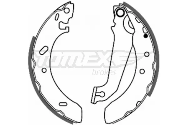 Bremsbackensatz TOMEX Brakes TX 20-54