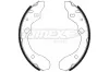 Bremsbackensatz Hinterachse TOMEX Brakes TX 20-91