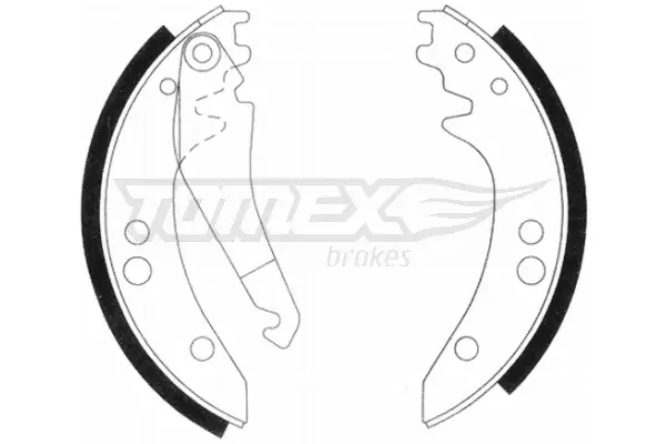 Bremsbackensatz TOMEX Brakes TX 20-97