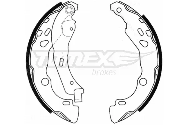 Bremsbackensatz TOMEX Brakes TX 20-99