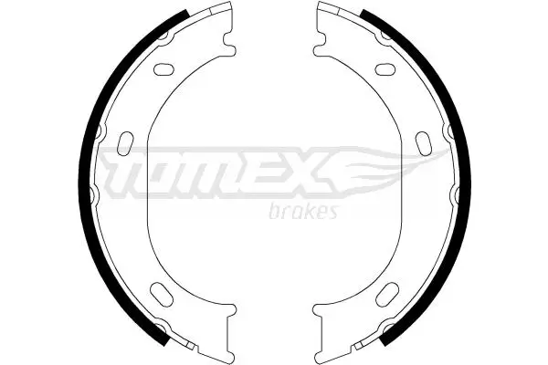 Bremsbackensatz TOMEX Brakes TX 21-17