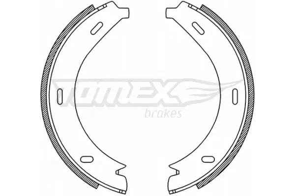 Bremsbackensatz TOMEX Brakes TX 21-19