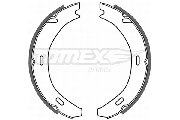 Bremsbackensatz TOMEX Brakes TX 21-20