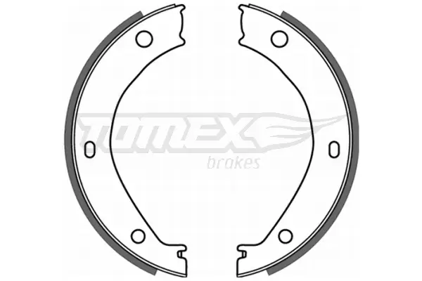 Bremsbackensatz TOMEX Brakes TX 21-26