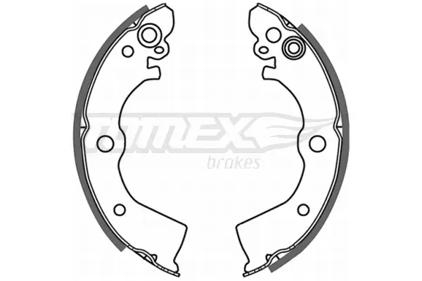 Bremsbackensatz TOMEX Brakes TX 21-50