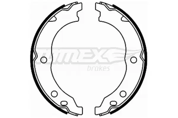 Bremsbackensatz TOMEX Brakes TX 21-68