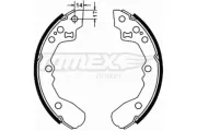 Bremsbackensatz TOMEX Brakes TX 21-78