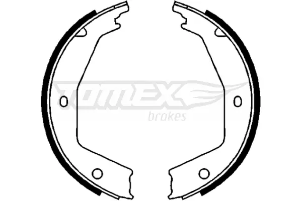 Bremsbackensatz TOMEX Brakes TX 21-97