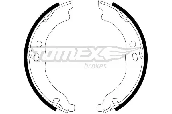 Bremsbackensatz TOMEX Brakes TX 21-99