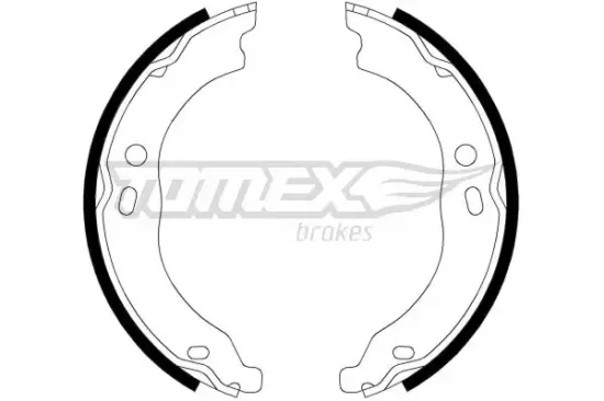 Bremsbackensatz TOMEX Brakes TX 21-99 Bild Bremsbackensatz TOMEX Brakes TX 21-99