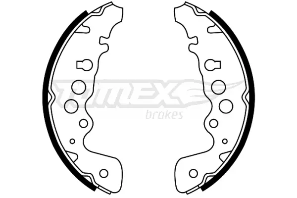 Bremsbackensatz TOMEX Brakes TX 22-04