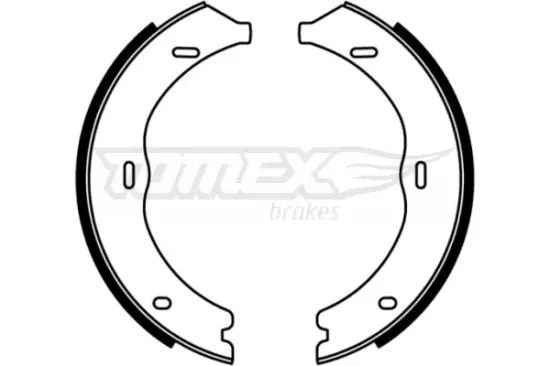 Bremsbackensatz TOMEX Brakes TX 22-12 Bild Bremsbackensatz TOMEX Brakes TX 22-12