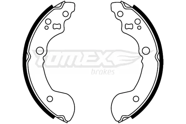 Bremsbackensatz TOMEX Brakes TX 22-31