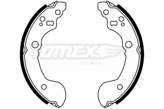 Bremsbackensatz TOMEX Brakes TX 22-31 Bild Bremsbackensatz TOMEX Brakes TX 22-31