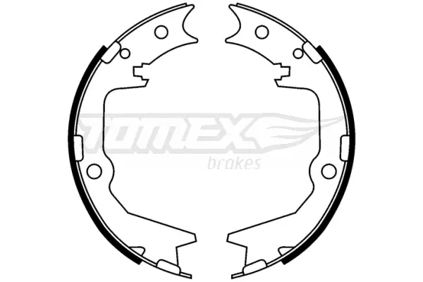 Bremsbackensatz TOMEX Brakes TX 22-39