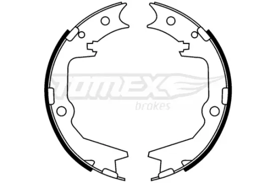 Bremsbackensatz TOMEX Brakes TX 22-39 Bild Bremsbackensatz TOMEX Brakes TX 22-39