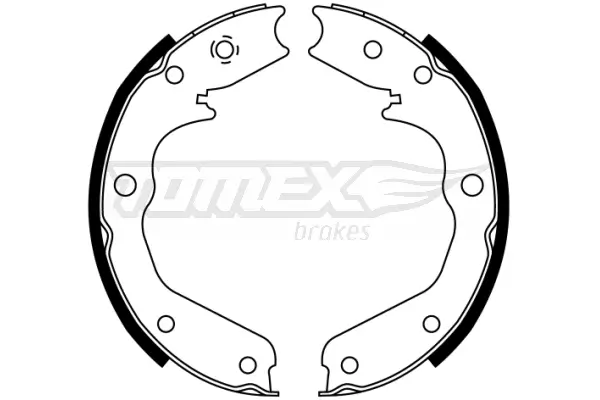 Bremsbackensatz TOMEX Brakes TX 22-43